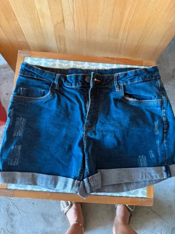 Short en jeans Kiabi