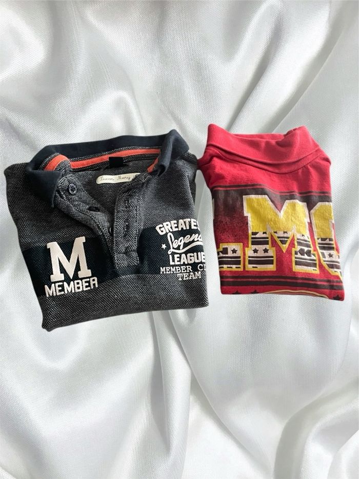 Lot de 2 hauts garçon – 4 ans