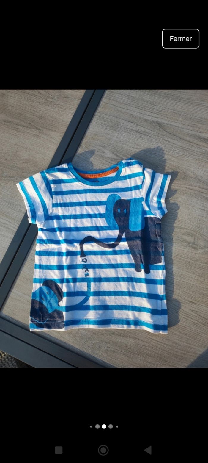 Lot 7 T-shirts 24 mois - photo numéro 5