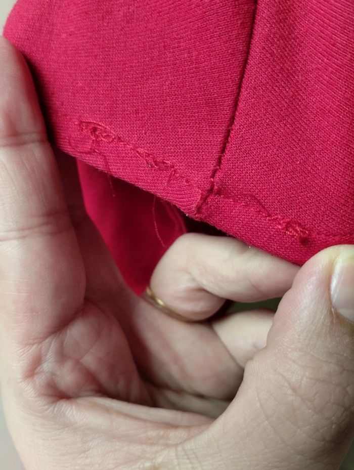 Haut rouge Taille 48 - photo numéro 3