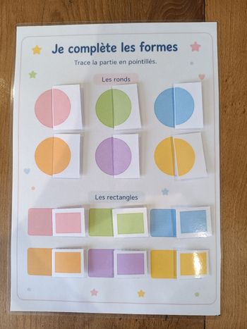 Fiche apprentissage couleur 