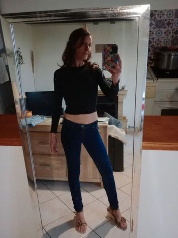 Crop top s noir c 75