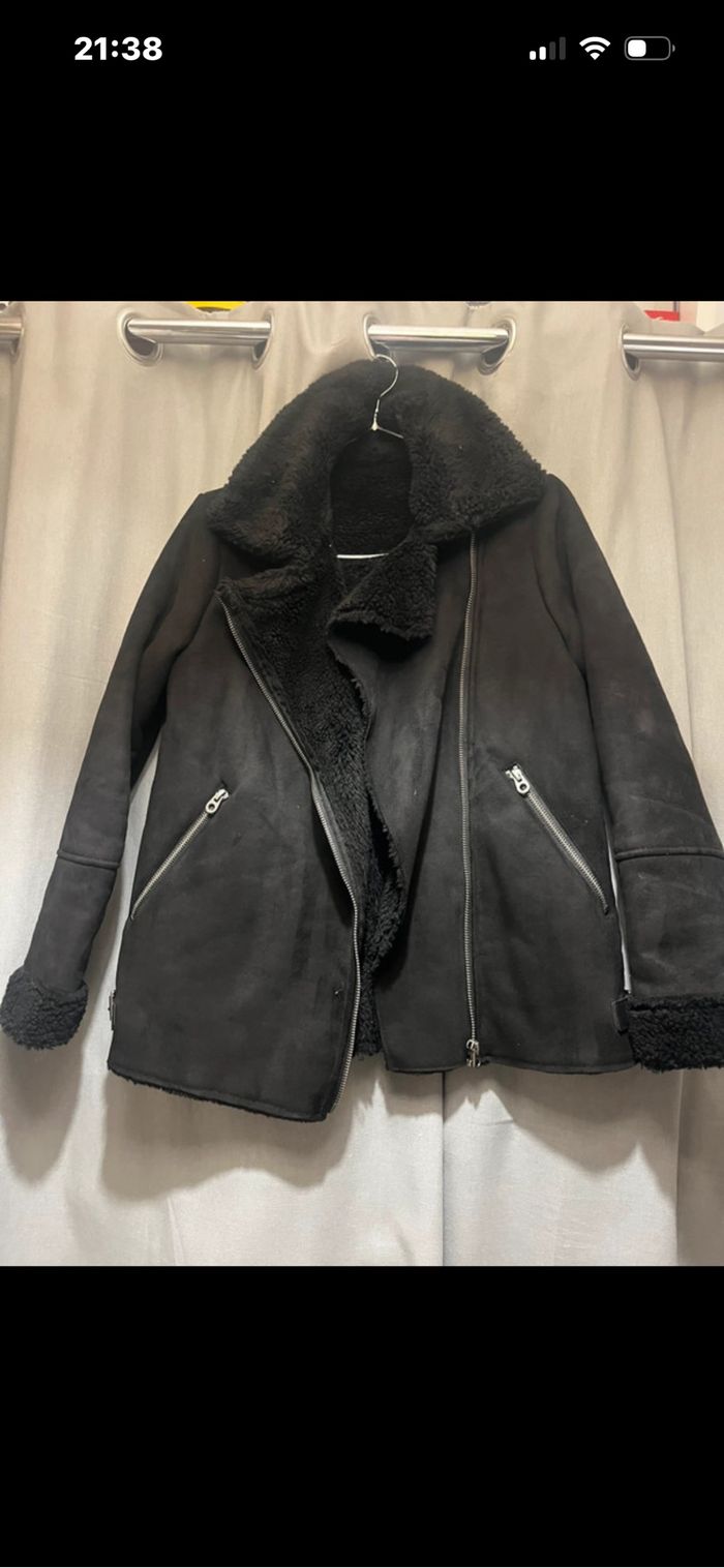 Veste noir Kiabi - photo numéro 2