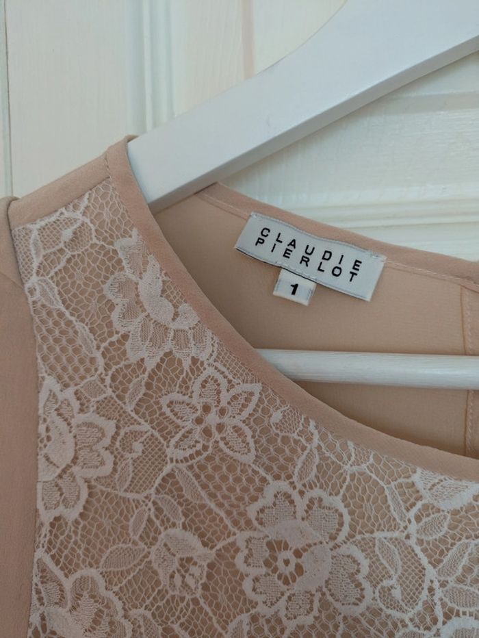 Blouse Claudie Pierlot t.1 cm très bon état - photo numéro 2
