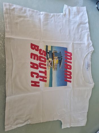 Tee-shirt  court la halle 12 ans