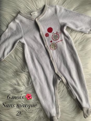 Pyjama 🌺 6 mois 🌺 Sans marque