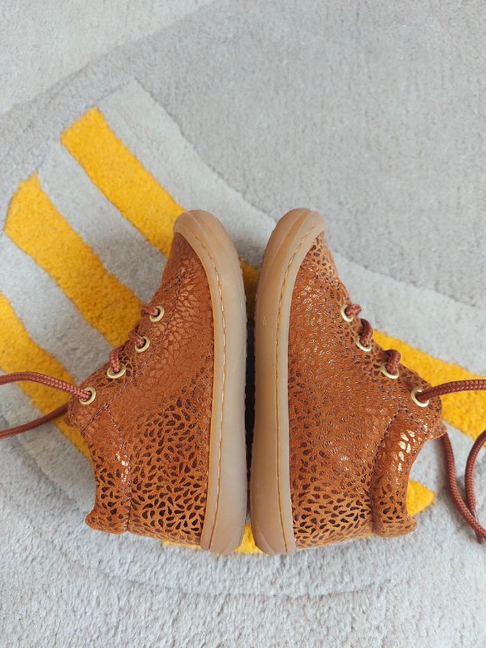 Bottines Bellamy Princesse cuivrées dorées 23 - photo numéro 4