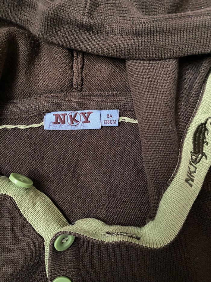 Pull fin à capuche NKY - 8 ans - photo numéro 5