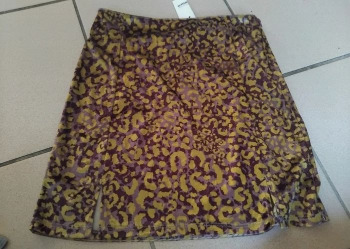 Jupe leopard pimkie