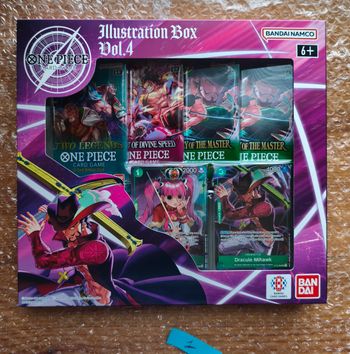 ONE PIECE Illustration box Vol.4 EN booster carte promo