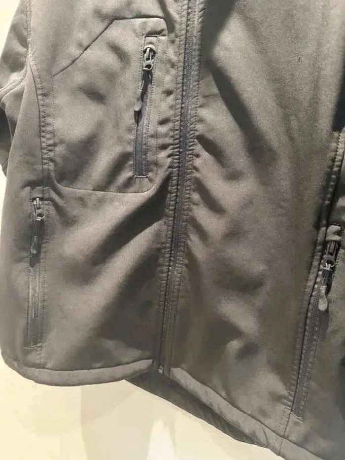 Veste Homme polaire noir S , intérieur polaire à zip - photo numéro 3