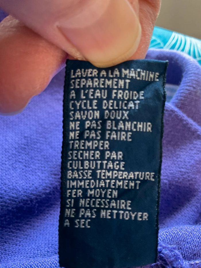 Polo violet pour homme Tommy Hilfiger taille M 020 - photo numéro 11