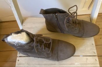 Bottes effet daim Taille 38