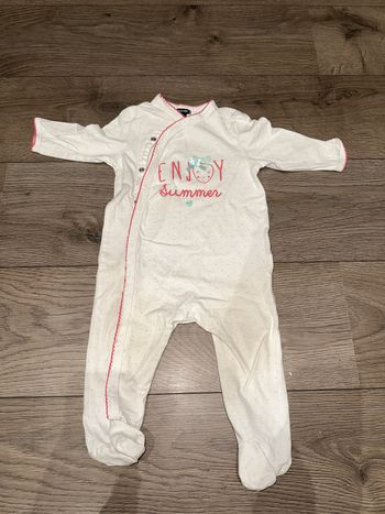 Pyjama fin kiabi 12 mois