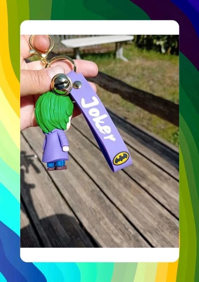 Porte clé Joker Batman collector - photo numéro 4
