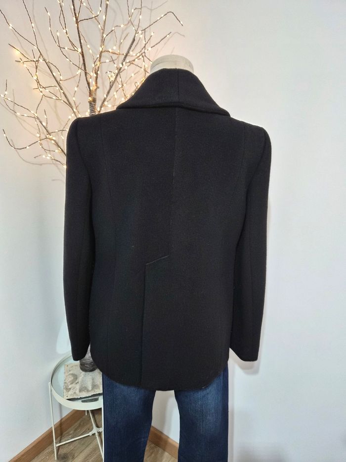 Veste noire tailleur – Carven – Taille 38 – Laine vierge & cachemire - photo numéro 4