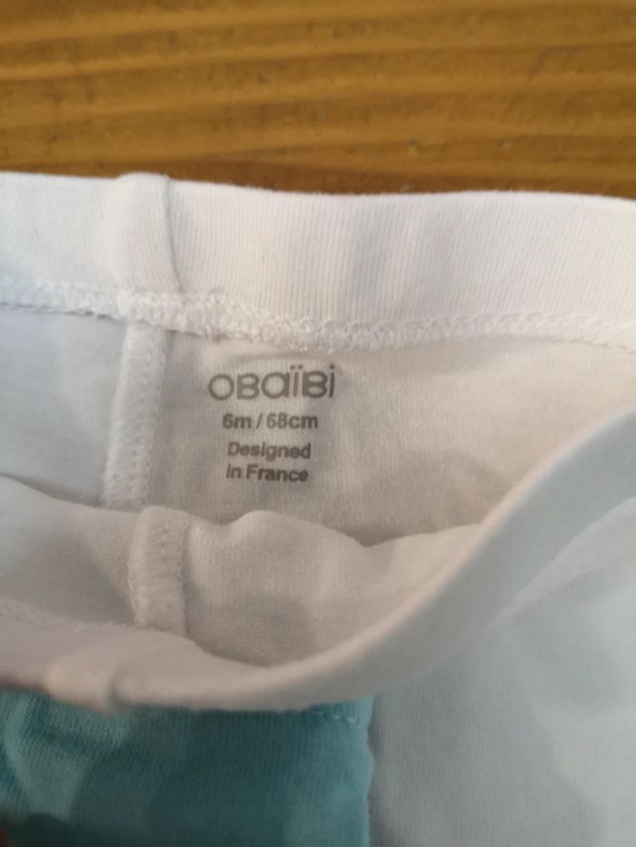 Lot 2 legging 6mois - photo numéro 3