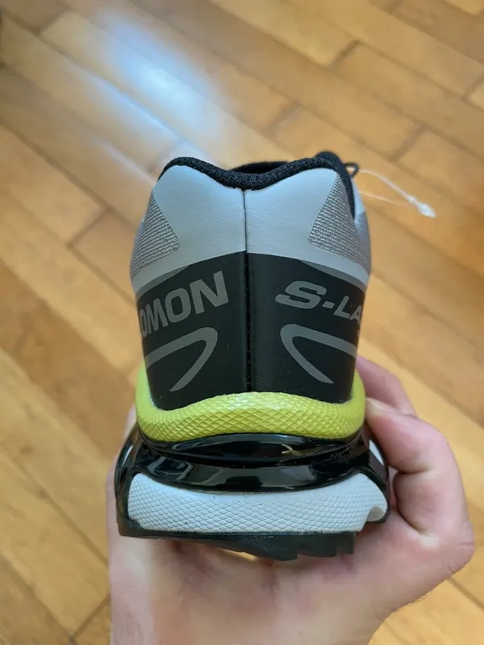 Salomon XT-6 Alloy Black / Dark Citron - 37,5EU - photo numéro 4