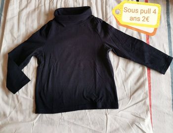Sous pull manches longues