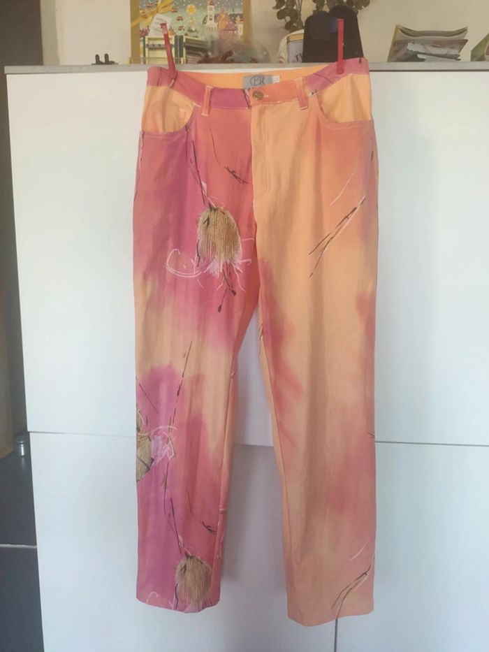 Carlopik pantalon saumon 40