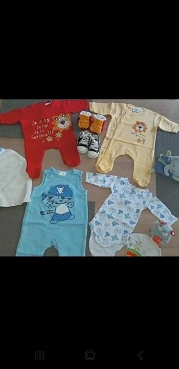 Lot naissance 6 pièces