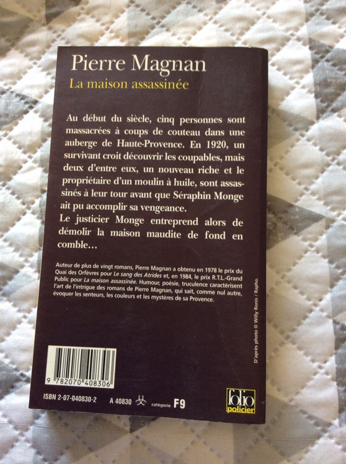 #la maison assassinée par Pierre Magnan - photo numéro 4