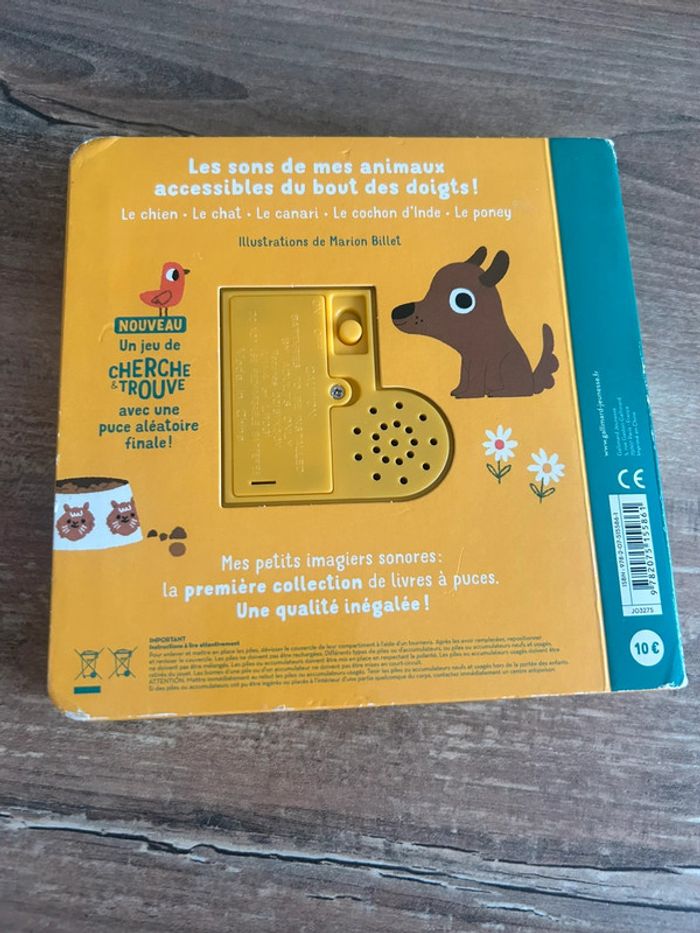 Livre sonore mes animaux - photo numéro 4