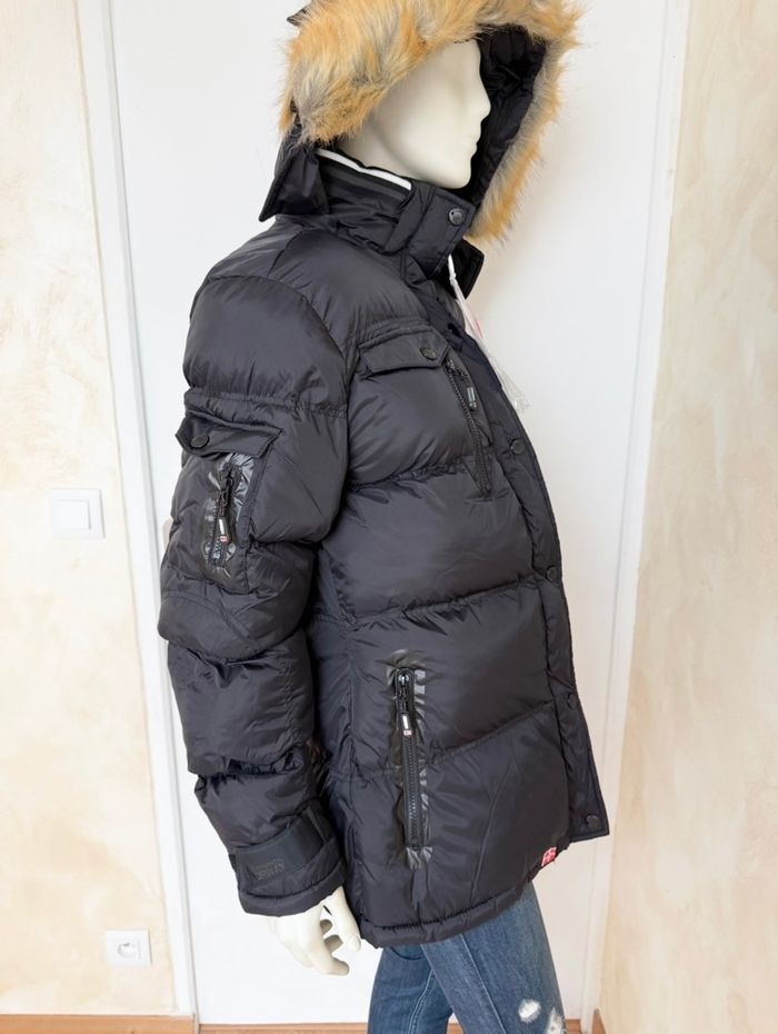 Doudoune Geographical Norway Clément – Taille L/40 – noir – Neuf avec étiquette - photo numéro 9