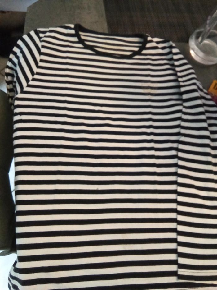 Lot 2 tee-shirt ML garçon 16ans Liberto be et Crosby satisfaisant - photo numéro 4