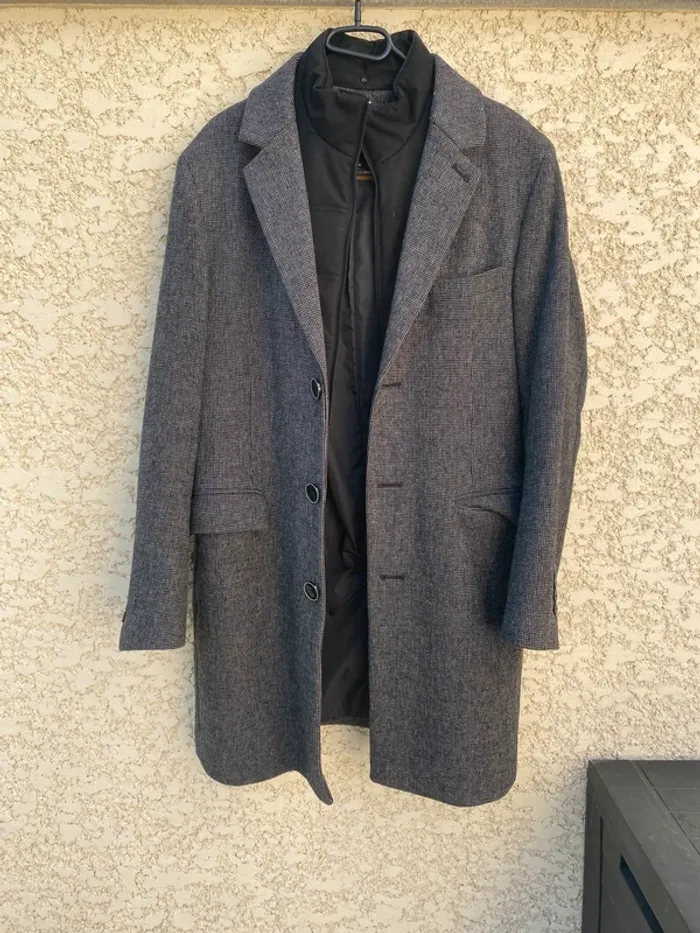 Manteau ville homme hiver chaud Devred
