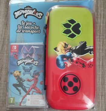 Jeu Switch Miraculous avec sacoche neufs sous blister