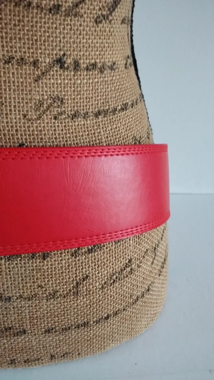 Ceinture rouge 90 cm femme - photo numéro 4