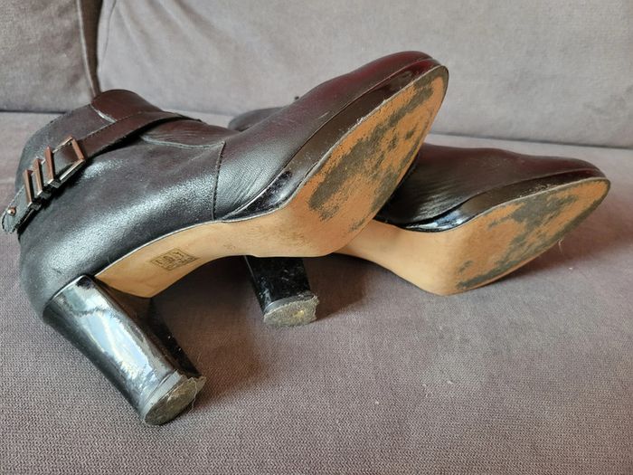 👢 Bottines Noires Brenda Zaro – Pointure 39 👢 - photo numéro 2