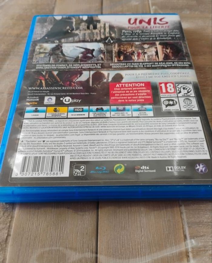 Assassin's creed unity PS4 - photo numéro 3