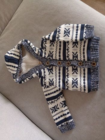 Pull chaud zippé 