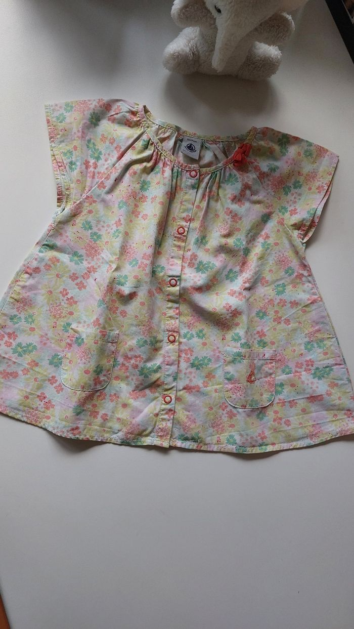 Blouse style liberty petit bateau 36 mois - photo numéro 2