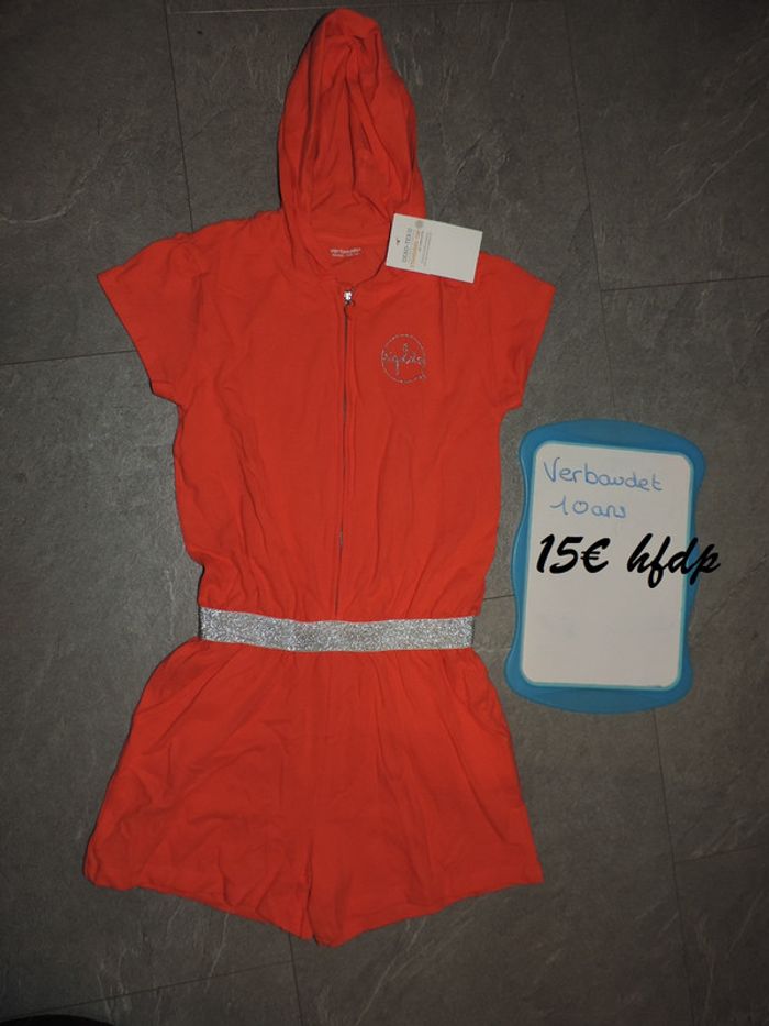 combi short vertbaudet taille 10 ans