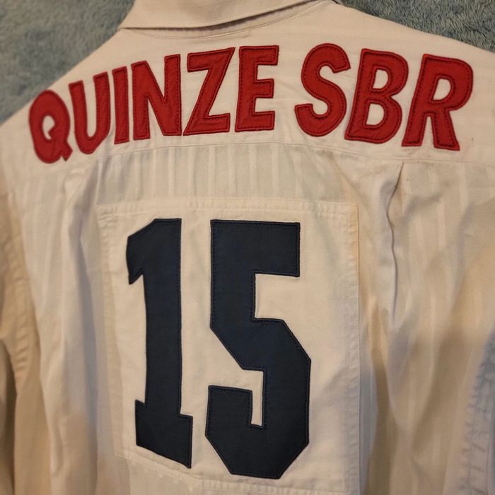 Chemise Rugby 🏉 Quinze - Serge Blanco - Taille L - photo numéro 7