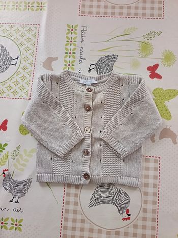 Gilet Jacadi taille 6 mois