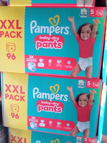 Couches Pampers grand format taille 5 pants 