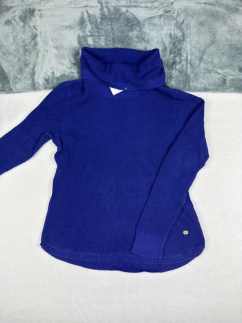 Pull col roulé Ralph Lauren bleu électrique Taille L femme