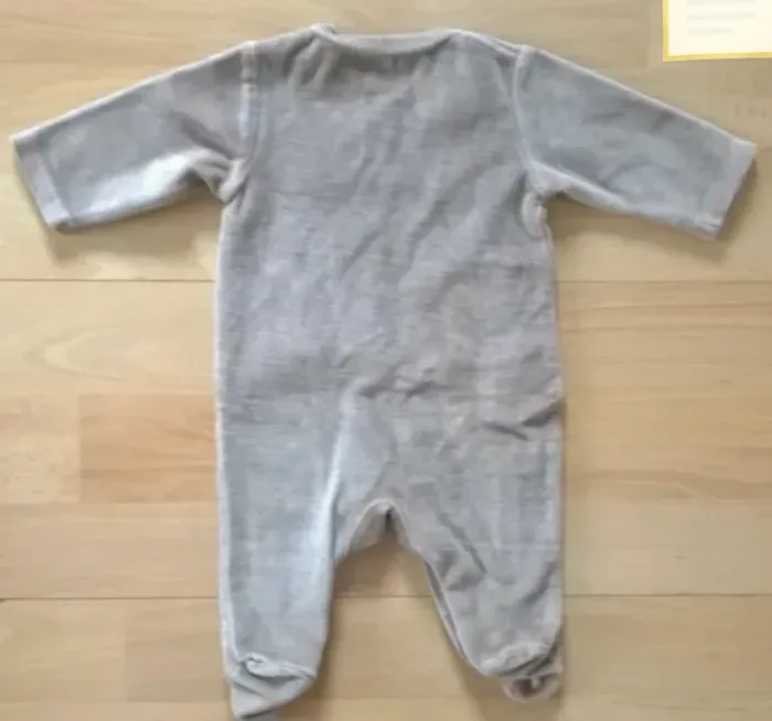 Pyjama velours naissance mixte Verbaudet - photo numéro 3