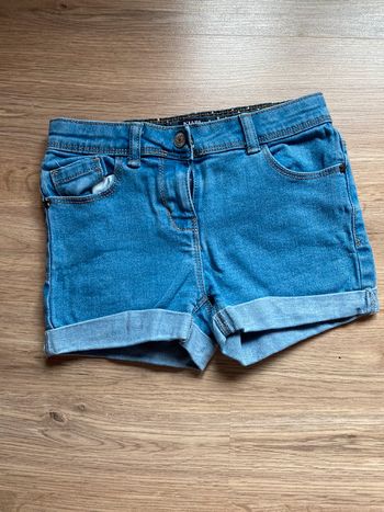 Short en jeans