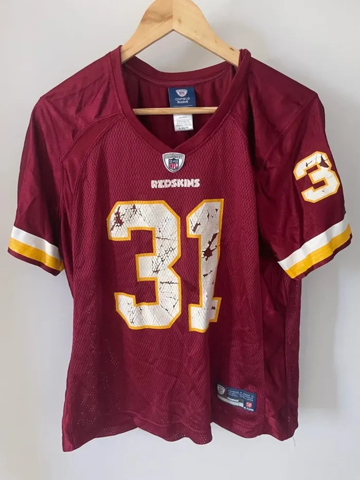 Reebok Maillot jersey NFL 🏈 Cartwright Washington Redskins Woman XL