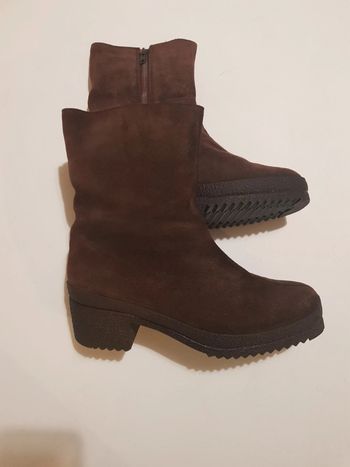 Bottine Daim souple vintage