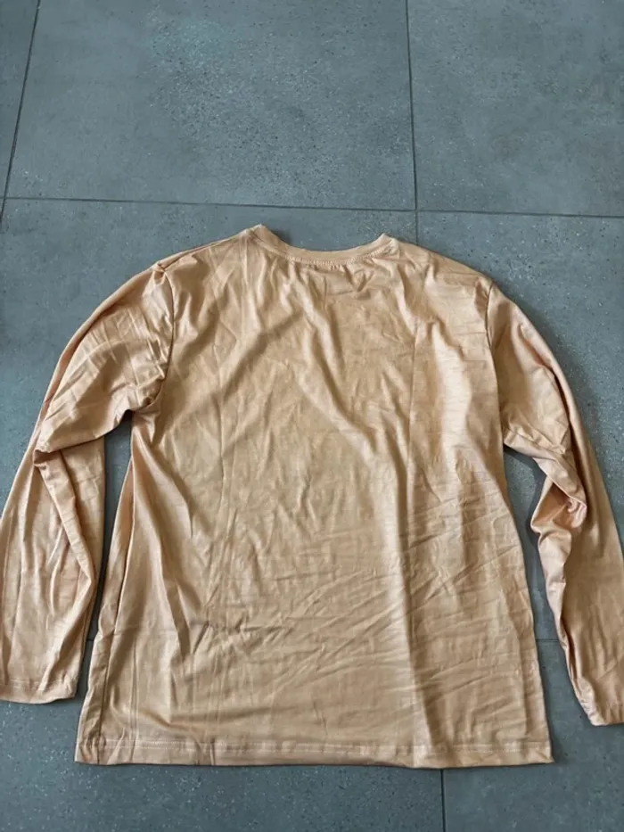 Haut beige, taille XL, très bon état - photo numéro 4