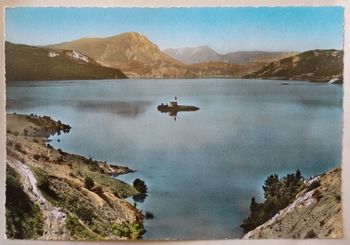 Grande carte postale  Barrage de Serre-Ponçon (Hautes-Alpes)