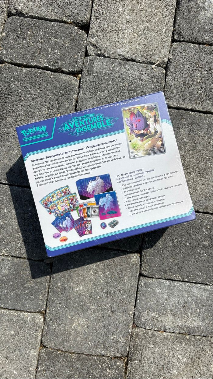 Coffret Dresseur D'élite EV09 Aventures Ensemble ETB - photo numéro 2