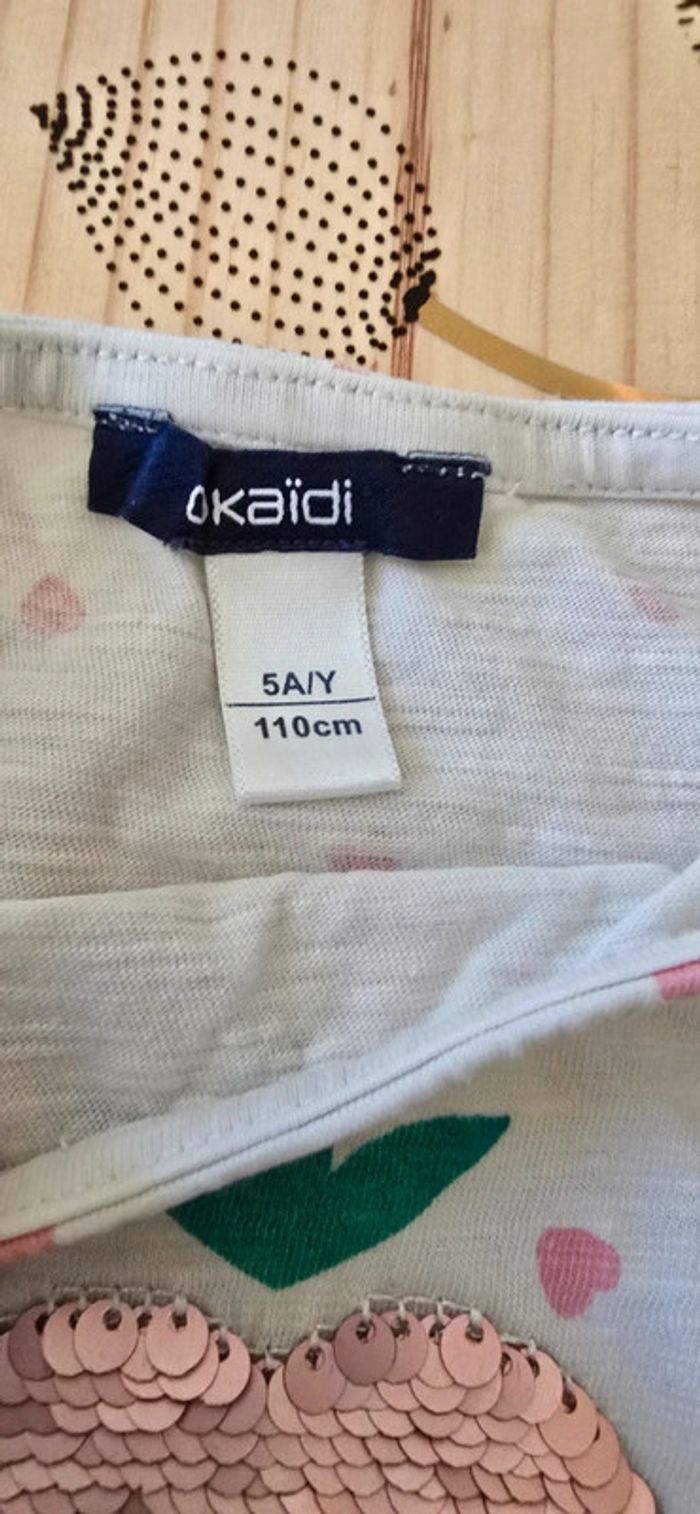 T-shirt okaidi - photo numéro 3