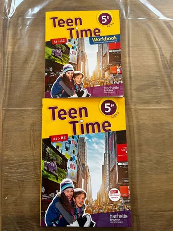 Lot manuels teen Time 5e